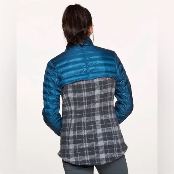 Toad & Co Breckinridge Parka Women's Size XS Plaid Quilted Zip Puffer Jacket - Picture 3 of 13